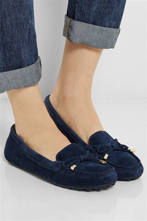 michael kors schuhe damen blau|michael kors blue sneakers.